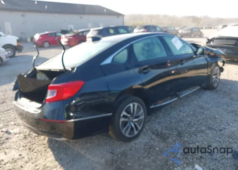 2019 Honda Accord Hybrid Ex-L from USA, damaged, VIN 1HGCV3F57KA012776